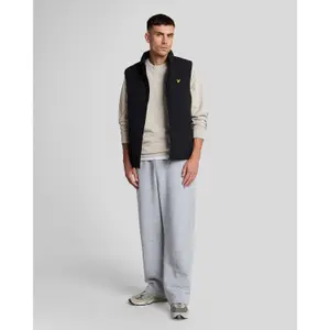 Embroidered round neck sweatshirt Lyle & Scott Loopback image-2