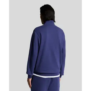 1/4 zip sweatshirt Lyle & Scott Loopback image-3