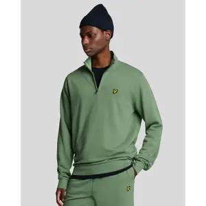 Bluza rozpinana z zamkiem 1/4 Lyle & Scott Loopback image-1