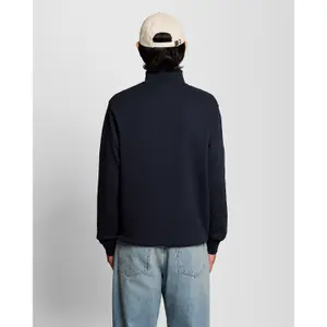 Sweter 1/4 zip Lyle & Scott Loopback image-2