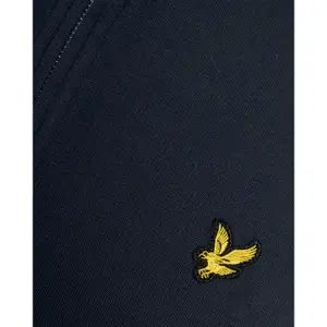 Sweter 1/4 zip Lyle & Scott Loopback image-4