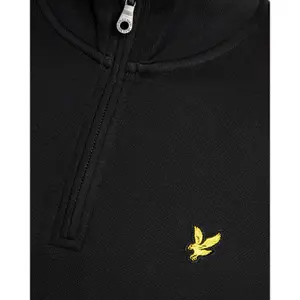 Sweter 1/4 zip Lyle & Scott Loopback image-4