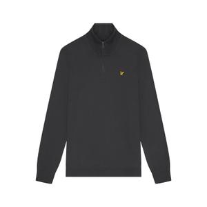 ml2022v-w635-maglione-con-1-4-di-zip-lyle-scott-loopback-gunmetal