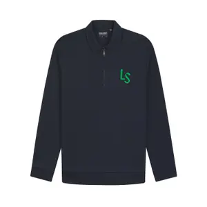 1/2 zip sweatshirt Lyle & Scott Logo image-0