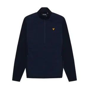 Zipped-neck sweater Lyle & Scott Baffle image-0