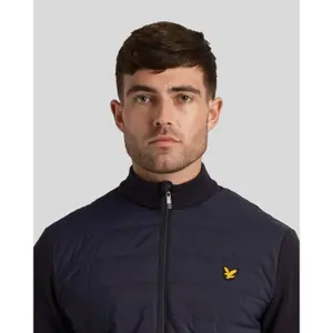 Zipped-neck sweater Lyle & Scott Baffle image-4
