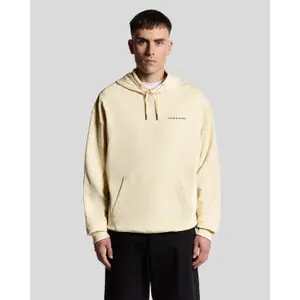 Camisola com capuz Lyle & Scott Script Brushback image-1