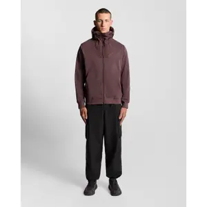 Hybrider Kapuzen-Sweatshirt mit durchgehendem Reißverschluss Lyle & Scott image-2
