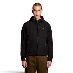 Bluza z kapturem Lyle & Scott Half Raglan Hybrid