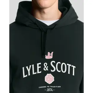 Hooded sweatshirt Lyle & Scott Cheers To Tradition image-3