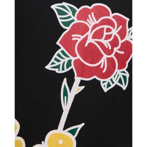 Round neck sweatshirt Lyle & Scott Rose And Crown Graphic image-5