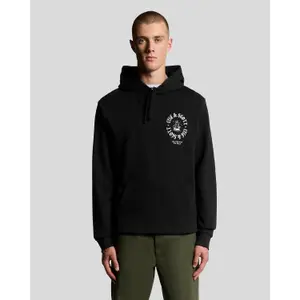 Graphic hoodie Lyle & Scott Ship Insignia Graphic image-1