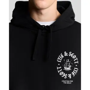 Graphic hoodie Lyle & Scott Ship Insignia Graphic image-3