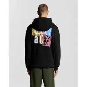 Hooded sweatshirt Lyle & Scott Paper Letters image-3