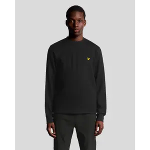 Μπλούζα φούτερ με στρογγυλή λαιμόκοψη Lyle & Scott Fly image-1