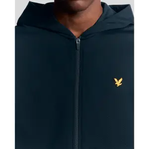 Fleece Kapuzen-Sweatshirt mit durchgehendem Reißverschluss Lyle & Scott image-4
