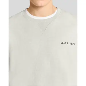 Sweatshirt Lyle & Scott Script Heavyweight Loopback image-4