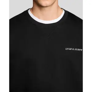 Sweatshirt Lyle & Scott Script Heavyweight Loopback image-4