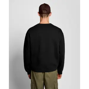 Sweatshirt Lyle & Scott Script Heavyweight Loopback image-3