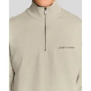 Quarter-zip sweatshirt Lyle & Scott Script image-4