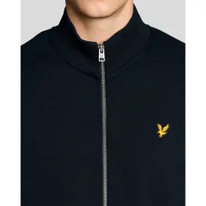 Piqué zip-up sweatshirt Lyle & Scott image-4