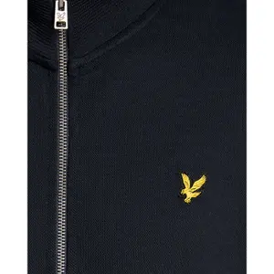 Piqué zip-up sweatshirt Lyle & Scott image-5