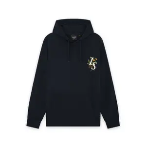 Hooded sweatshirt Lyle & Scott Dandelion Script Graphic image-0
