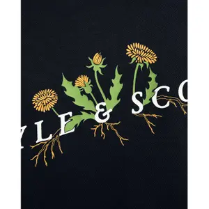 Hooded sweatshirt Lyle & Scott Dandelion Script Graphic image-6