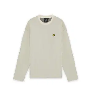 Jumper with a round neck in jacquard Lyle & Scott image-0
