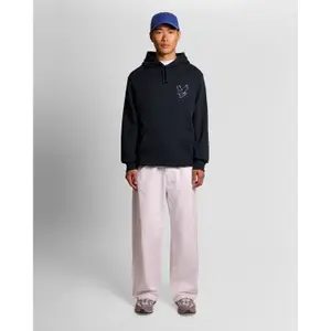 Hooded sweatshirt Lyle & Scott Chrome Eagle Graphic image-2