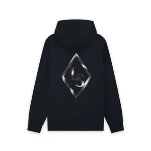 Hooded sweatshirt Lyle & Scott Chrome Eagle Graphic image-3