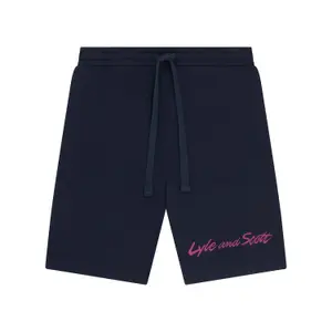 Calções de velo bordados Lyle & Scott image-0