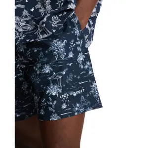 Bañador con estampado de jardín botánico Lyle & Scott image-4