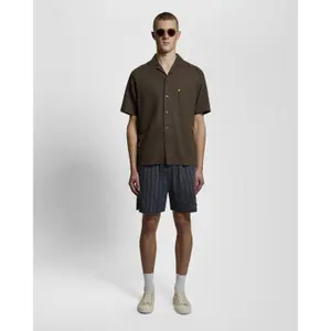 Striped linen shorts Lyle & Scott image-2