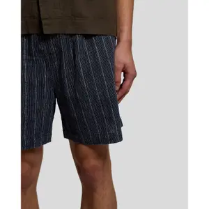 Striped linen shorts Lyle & Scott image-4