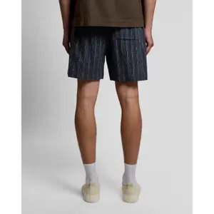 Striped linen shorts Lyle & Scott image-3