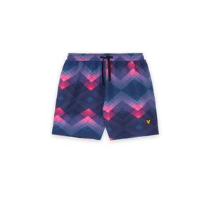 Bade-Short mit Zickzackmuster Lyle & Scott