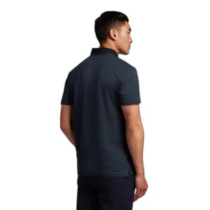 Polo-Shirt mit leichtem Mikrostreifen Lyle & Scott image-2