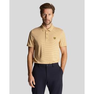 Gestreept poloshirt met microbollen Lyle & Scott image-1