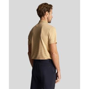 Gestreept poloshirt met microbollen Lyle & Scott image-3