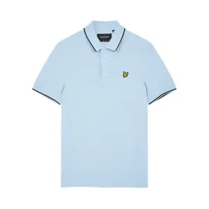 Polo con ribete Lyle & Scott image-0