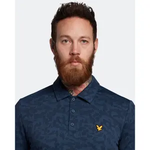 Polo Lyle & Scott Seafoam Jacquard image-4