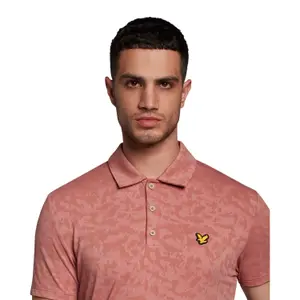 Polo Lyle & Scott Seafoam Jacquard image-4