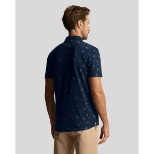 Eagle polka dot polo Lyle & Scott image-3