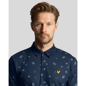 Eagle polka dot polo Lyle & Scott image-4