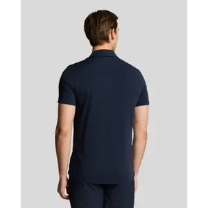 Polo with contrasting button placket Lyle & Scott image-3