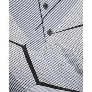 Polo med geometriskt mönster Lyle & Scott image-5