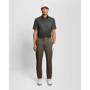 Polo med geometriskt mönster Lyle & Scott image-2