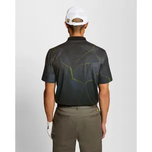 Polo med geometriskt mönster Lyle & Scott image-3