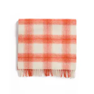 Checked lambswool scarf Lyle & Scott